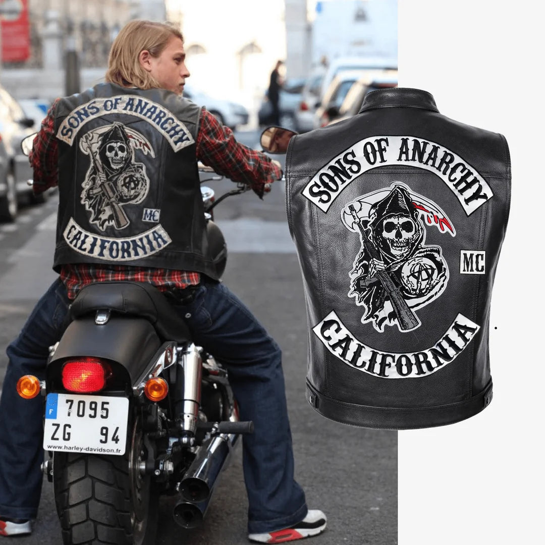 SONS OF ANARCHY DERİ YELEK | ALCA WEAR