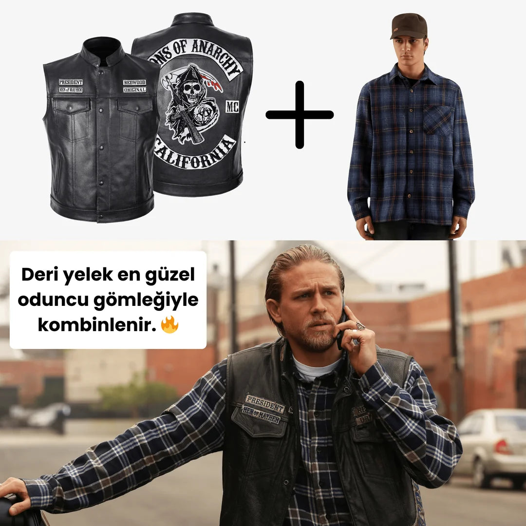 SONS OF ANARCHY ODUNCU GÖMLEĞİ | ALCA WEAR