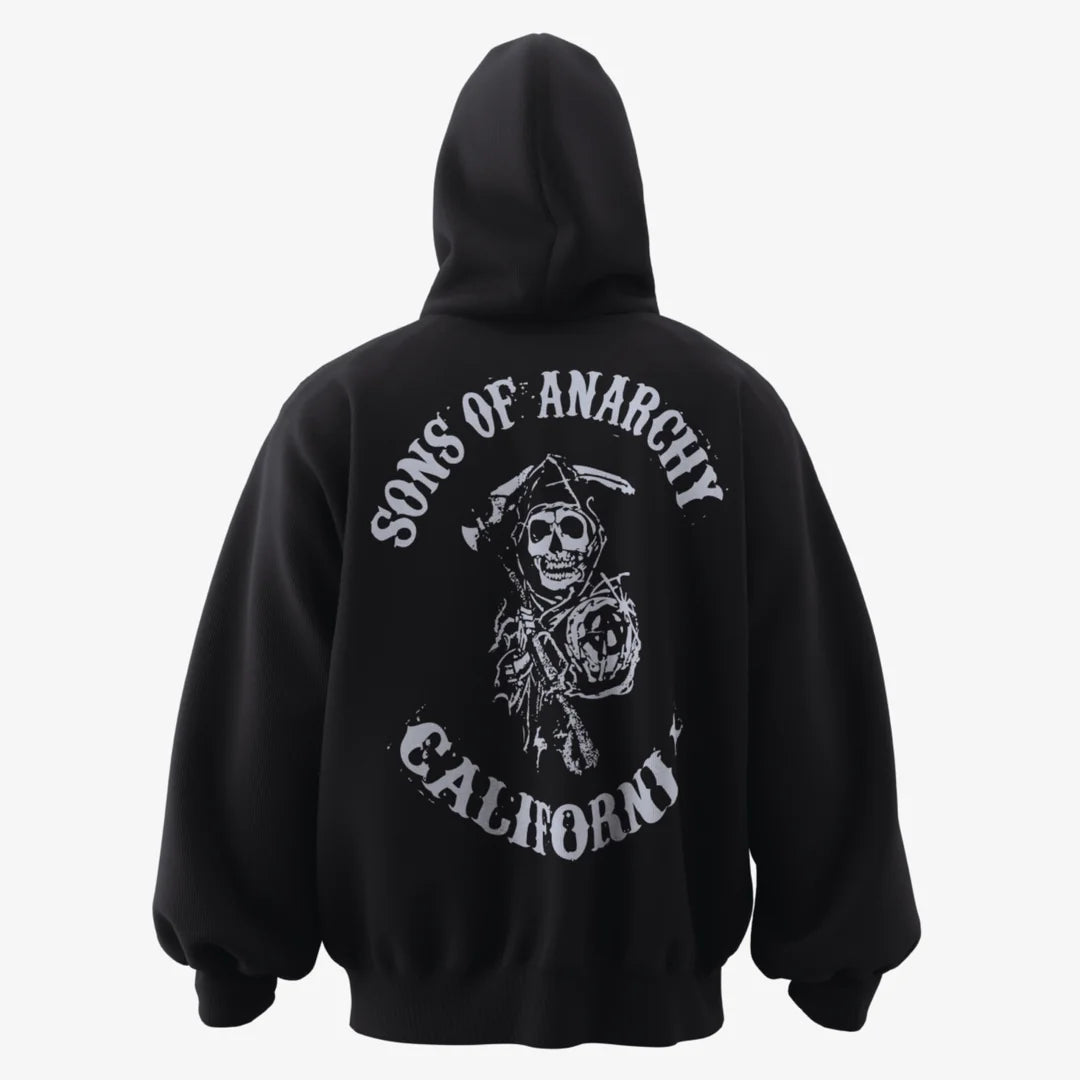 SOA AMBLEM BASKILI HOODİE  | ALCA WEAR